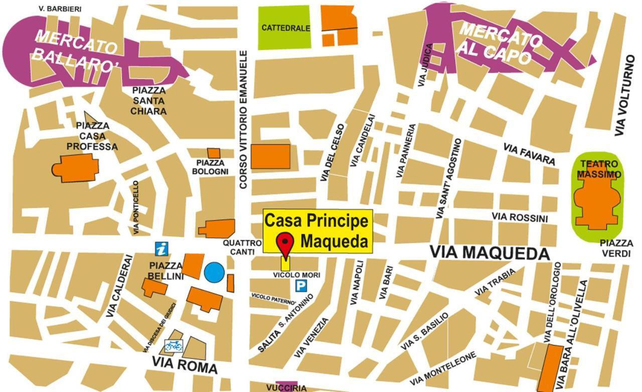 Casa Principe Maqueda Apartment Палермо Екстериор снимка